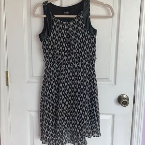 Black and White Dress